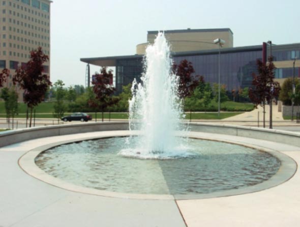 architectural-fountain-3 Make a statement on your property with an architectural fountain display