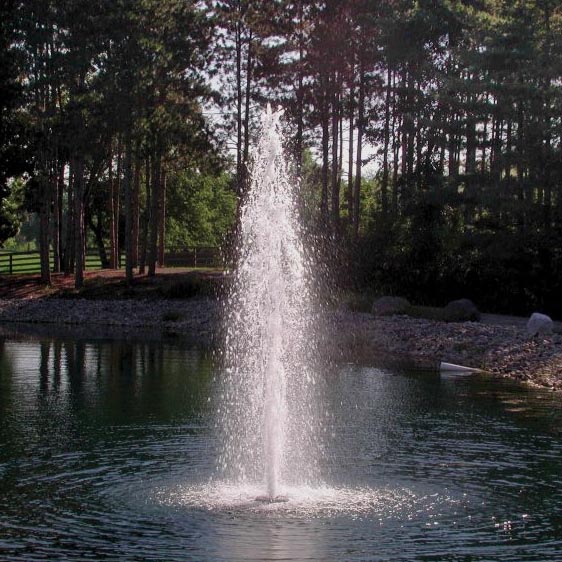2.-aerating-floating-fountain-type Aerating Type Floating Fountain