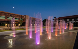 santa fe plaza fountain