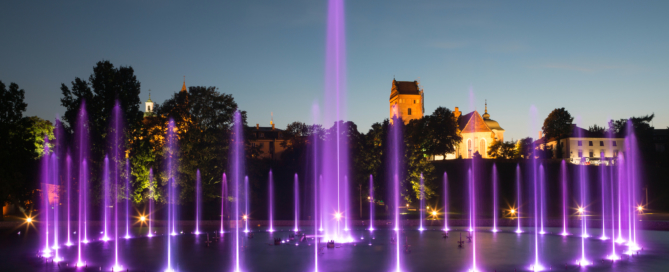 crystal fountain